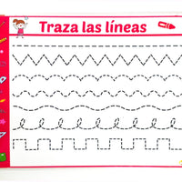 Cuadernillo trazando con Peppa pig