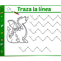 Cuadernillo trazando con Peppa pig