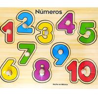 Rompecabezas de números con pija