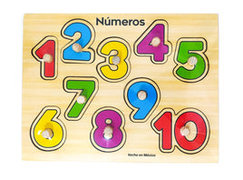 Rompecabezas de números con pija