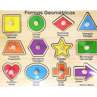 Rompecabezas de pija figuras geométricas