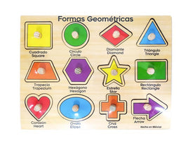 Rompecabezas de pija figuras geométricas