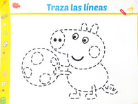 
              Cuadernillo trazando con Peppa pig
            
