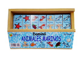 Dominó de animales marinos