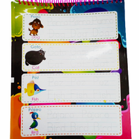 Libro mágico borrable Colores, dibujos y animales
