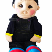 Marioneta grande niño