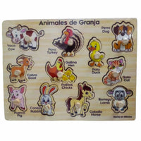 Rompecabezas Animales de la Granja