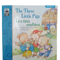 Los tres cerditos cuento bilingüe