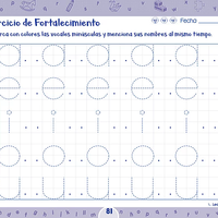 Leo y escribo 1, con las vocales