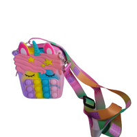 Bolsa pop it de unicornio