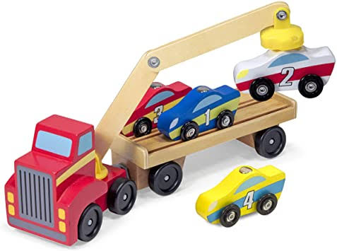 Cargador magnético de autos Melissa & Doug