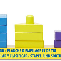 Tablero para apilar y clasificar Melissa & Doug