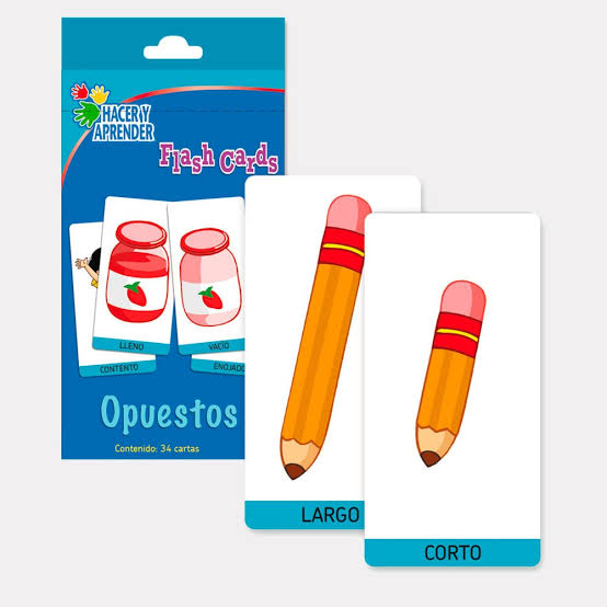 Flash Cards de los Opuestos