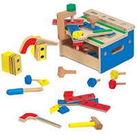 Banco de herramientas con martillo y sierra Melissa & Doug