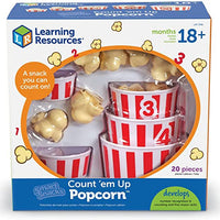 Palomitas para aprender a contar